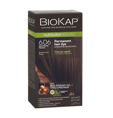 BioKap Nutricolor Delicato 6.06 Dark Blond Havana Permanent Hair Dye