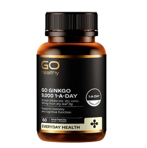 Go Healthy Gingko 9000+ / 60 Vege Capsules