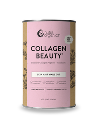 Nutra Organics Collagen Beauty Bioactive Collagen Peptides + Vitamin C 450g