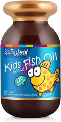 Spring Leaf Kids Fish Oil 750mg 120 Capsules